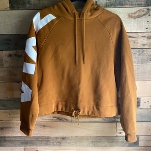 ZYIA Crop Hoodie Camel size 2XL